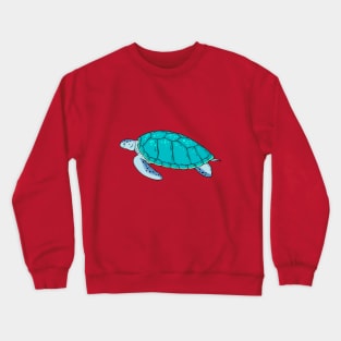 Blue Turtle Crewneck Sweatshirt